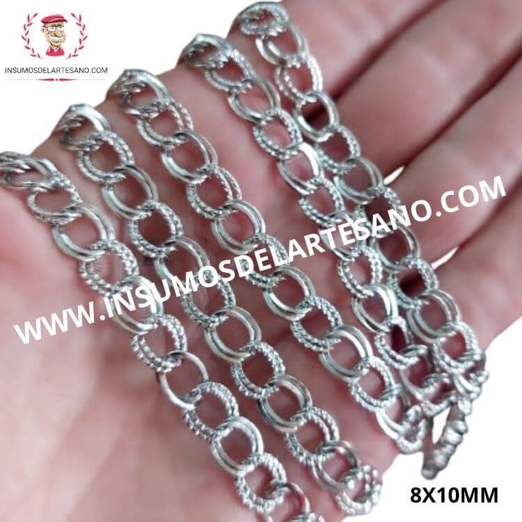 cadena doble 8x10 mm al mayoreo