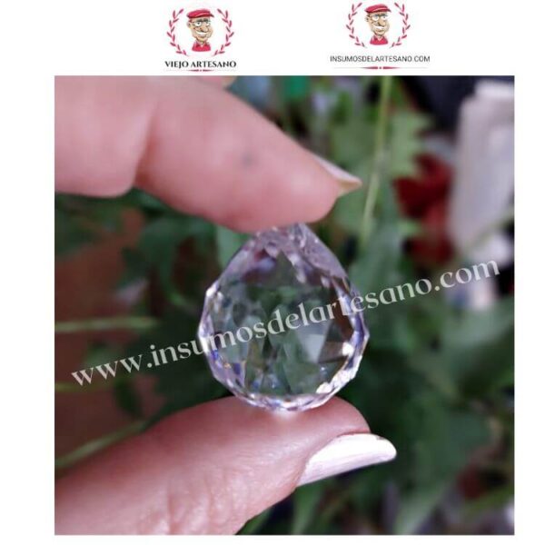 CAIREL MOD3 FACETADO ACRILICO COLGANTE (1UNID)(-10% desc con transferencia)