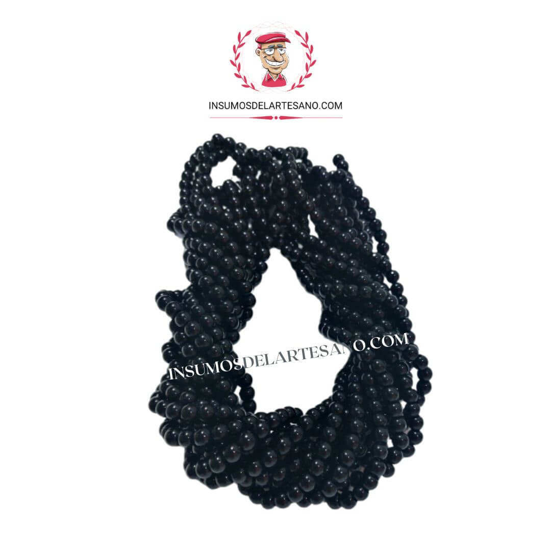 COLLAR PERLAS DE VIDRIO PERLADAS 6MM COLORES INCREIBLES, ENTRA Y ELEGI EL TUYO(-10% desc con transferencia) - Imagen 4