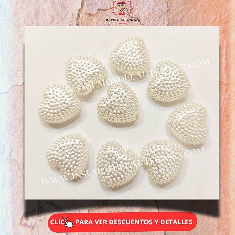 corazon con puntos al mayoreo