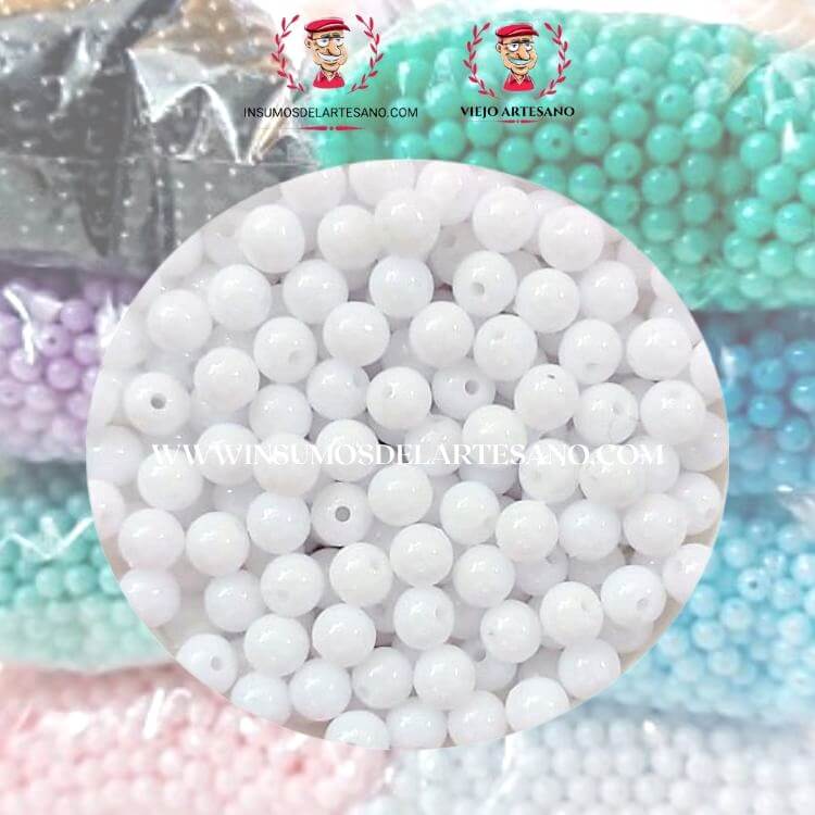 CUENTA PREMIUM LISAS OPACAS 4MM AL MAYOREO NO TOXICAS (2950 UNID) (-10% desc con transf) - Imagen 8