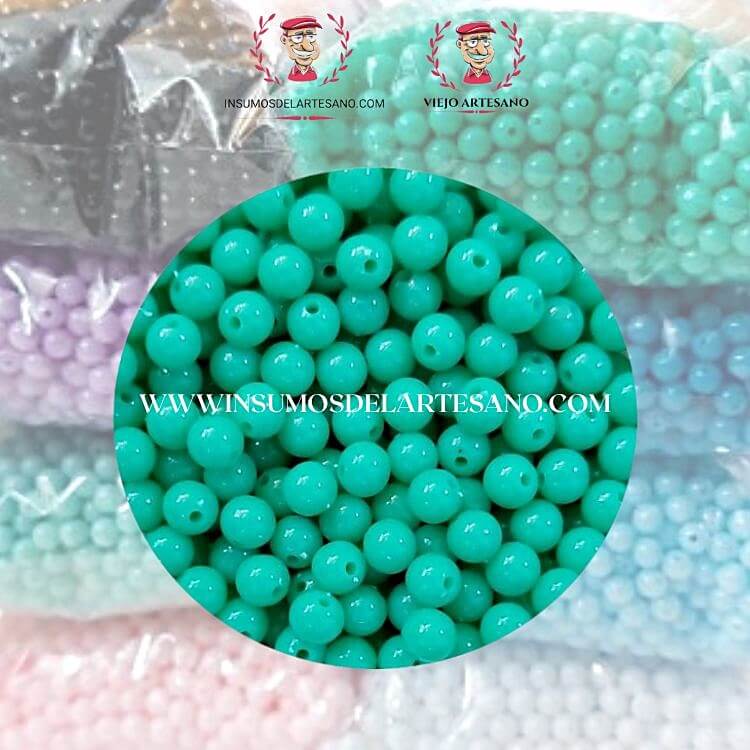 CUENTA PREMIUM LISAS OPACAS 4MM AL MAYOREO NO TOXICAS (2950 UNID) (-10% desc con transf) - Imagen 6