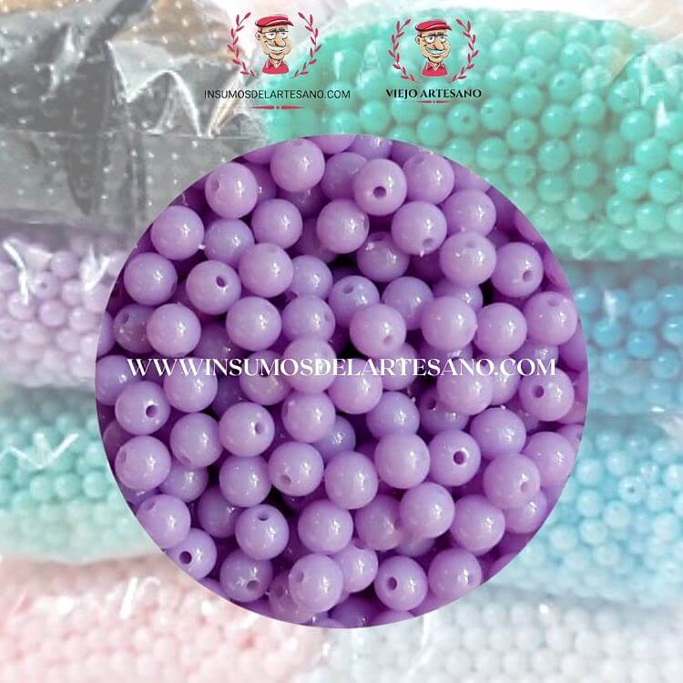 CUENTA PREMIUM LISAS OPACAS 4MM AL MAYOREO NO TOXICAS (2950 UNID) (-10% desc con transf) - Imagen 5