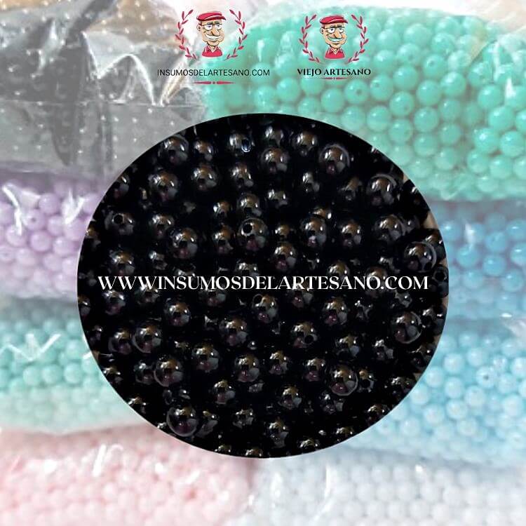 CUENTA PREMIUM LISAS OPACAS 4MM AL MAYOREO NO TOXICAS (2950 UNID) (-10% desc con transf) - Imagen 4