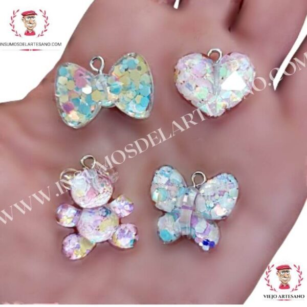 DIJES CON BRILLOS AL MAYOREO (16 UNID) CON PITON (10% DESC CON TRANSFERENCIA)