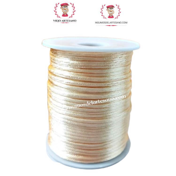 HILO CHINO DE SEDA 2MM MACRAME KUMIHINO (5 METROS) VARIOS COLORES(-10% desc con transferencia) - Imagen 11