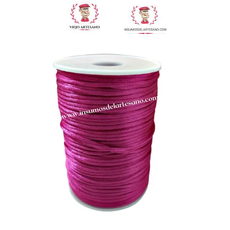 HILO CHINO DE SEDA 2MM MACRAME KUMIHINO (5 METROS) VARIOS COLORES(-10% desc con transferencia) - Imagen 10