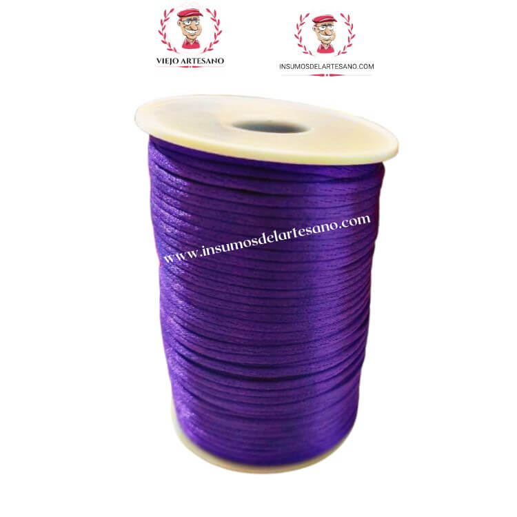 HILO CHINO DE SEDA 2MM MACRAME KUMIHINO (5 METROS) VARIOS COLORES(-10% desc con transferencia) - Imagen 8