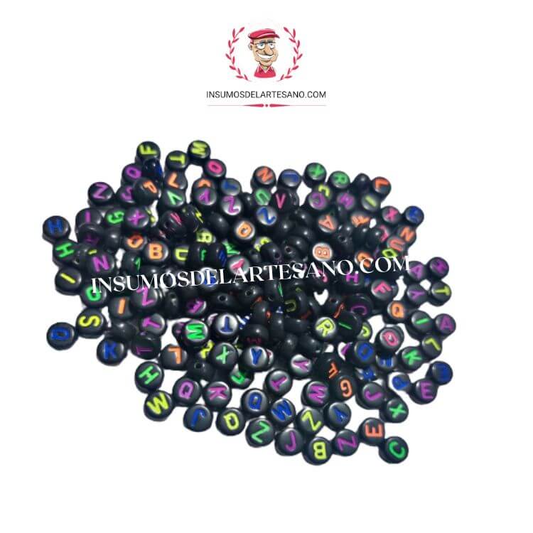 letras abc fluo al mayoreo